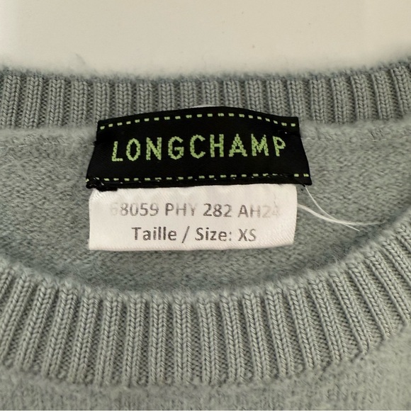 Longchamp wool sweater vest size XS English countryside - Picture 3 of 4